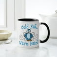 thumbnail image 4 of CafePress - Cold Feet Mug - 11 oz Ceramic Mug - Novelty Coffee Tea Cup, 4 of 4