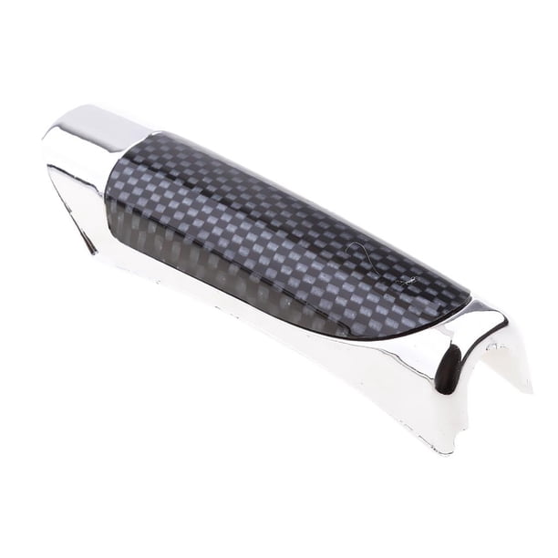 Coche de plástico Gear Knob Barra Cubierta Aparcamiento Mano Agarre Protectora Caso Decoración Fibra DYNWAVEMX Cubierta del protector del freno de mano del coche