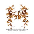 thumbnail image 3 of Fall Garland Artificial Maple Leaf Vine Fall Hanging Decor for Mantel Fireplace Staircase Autumn Thanksgiving Harvest Home Decor 71in, 3 of 7