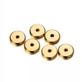 thumbnail image 5 of GKNET 20Pcs/lot 3-10mm Stainless Steel Spacer Beads Flat Round Loose Big Hole Beads-Steel-10mm, 5 of 8