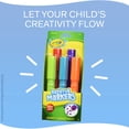 thumbnail image 4 of Crayola Bathtub Markers Assorted Colors 5 Each, 4 of 5