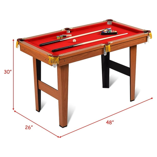 Spin table de jeux 2-en-1 billard Kicker, rotatif à 180° , pièce de jeu,  blanche