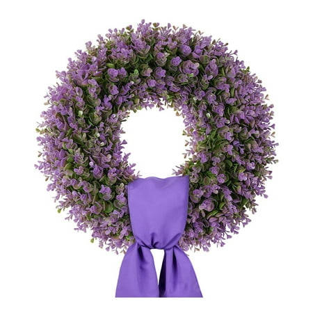 20 Inch Boxwood Wreath for Front Door with Ivory Sash Foldable Artificial Spring Wreath for All Season Farmhouse Decor Indoor/Outdoor Use for Wedding St. Patrick s Day & Year-Round 20 Inch Boxwood Wreath for Front Door with Ivory Sash Foldable Artificial Spring Wreath for All Season Farmhouse Decor Indoor/Outdoor Use for Wedding St. Patrick s Day & Year-Round