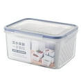 thumbnail image 1 of Food Storage Containers with Airtight Lid & Colander  Fresh Produce Saver Container Fridge Organizers  Fruit and Vegetable Storage for Refrigerator  Lettuce Keepers  Salad Berry Container, 1 of 10