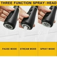 thumbnail image 5 of Innovative 2 Function Sprayer Kitchen Faucet with Easy Installation Process, Enhancing Your Cooking Experience with Stylish Matte Black Finish, 5 of 5