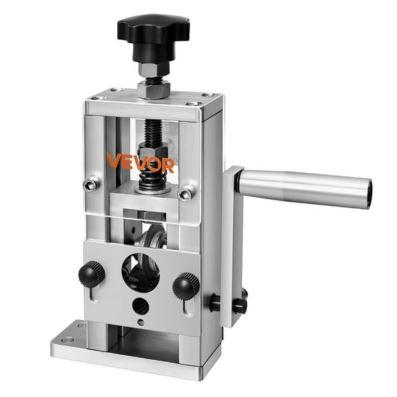 2-in-1 Manual Wire Stripper Machine - Hand Crank or Electric Drill Powered, Adjustable 0.06 to 1 inch for Scrap Copper Wire Stripping, RV & Electrical Projects