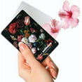 thumbnail image 1 of SILSTAR PROFESSIONAL Compact Card Mirror, Unbreakable Acrylic Makeup Mirror, Vanity Mirror Small for Wallet Case, Travel Purse, Handheld Compact Pocket Mirror_De Heem_Flowers 135, 1 of 8