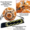 thumbnail image 3 of Cinturón de entrenamiento de fútbol (balón de fútbol no incluido), bolsillos de malla de colores aleatorios, cinturón ajustable para niños como ayuda para el entrenamiento de control de práctica, 3 of 5