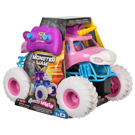 Monster Jam Sparkle Smash R/C Remote Control Car