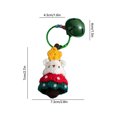 thumbnail image 3 of Leodye Christmas Wool Crocheted Keychains - Tree Pendant Decorations & Xmas Gift Supplies, 3 of 6