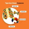 thumbnail image 3 of Tigerdoe Clown Costume - 4 Pc Clown Accessories For Teens and Adults Clown Wig, Nose, Bow, Tie and Vest, 3 of 6