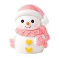 thumbnail image 3 of Merry Christmas Christmas Snowman Scene Decoration (#1 Smile Love + #13 Blue Snowman Scarf + #14 Powder Snowman Scarf),, 3 of 4
