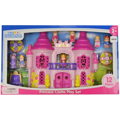 kid connection princess castle playset