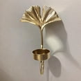 thumbnail image 6 of Leaves Wall Sconce Candle Holder Decorative Candle Sconces Wall Art Decor Wall Mount Candle Sconces for Farmhouse Bathroom Home Ornaments 10cmx17cm, 6 of 8