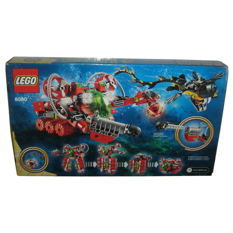 LEGO Atlantis Undersea Building Toy Set 8080 - (364 pieces) Walmart.com