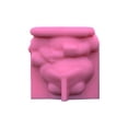 thumbnail image 4 of Jarrón de silicona Modelo Portalápices Resina Fundición Florero Modelo Maceta Maceta Modelo Artesanía 3D Arte Yeso de hormigón para sala de estar, 4 of 9