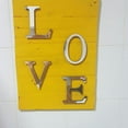 thumbnail image 4 of Yuarrent 3D letras en inglés, superficie de espejo acrílico, pegatina de pared, cartel acrílico del alfabeto, decoración para dormitorio, Decoración del hogar mi, 4 of 6