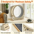 thumbnail image 5 of YODOLLA 45” Cat Treadmill Large XL Quiet Cat Exercise Running Wheel for Indoor Cats,Natural, 5 of 8