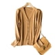 thumbnail image 3 of Cárdigan de punto para mujer, camisa básica con cuello en V, manga larga, conjunto de primavera, suéter para mujer, estilo coreano, 3 of 6