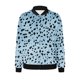 thumbnail image 5 of Ailaofu Womens Zip up Sweatshirt Jacket Stand Collar Hoodless Outerwear Casual Print Long Sleeve Bomber Coat with Pocket Fall, 5 of 5