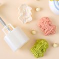 thumbnail image 3 of 65g Goldfish Shaped Plastic Mooncake Stamps Mooncake Molds DIY Baking Accessories Kitchen Gadget for Mid-Autumn Festival, 3 of 6