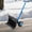 4#, variant on Bingirl Snow Shovel w/ Wheels 29.1 in W & 19.3 in H Heavy-Duty Snow Pusher for Driveway Ergonomic Snow Pusher Shovel w/ Snow Removal Adj Angle & H H&le for Driveway Pavement
