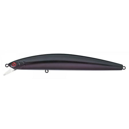 UPC: 0043178039182 | Daiwa Salt Pro SP Minnow 6-3/4 Floating Plug Black Purple DSPM17F34