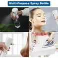 thumbnail image 5 of CHALKART Continuous Spray Bottle for Hair, Water Mist Sprayer for Hairstyling, Cleaning, Plants, Misting & Skin Care, 500ml 17oz, White, 5 of 6