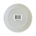 thumbnail image 4 of AJM Packaging Corporation Coated Paper Plates, 9" dia, White, 100/Pack, 12 Packs/Carton, 4 of 4