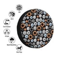thumbnail image 4 of Naloa Colorful Screws PVC Leather Spare Tire Wheel Cover for Car Truck SUV Camper Trailer Universal Fit many size16 inch, 4 of 6