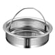 thumbnail image 2 of Colador para Fregadero de Cocina Perfecl Cesta de Drenaje Reutilizable Duradera Universal Acero Inoxidable 304 altura 2cm, 2 of 8