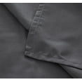 thumbnail image 3 of 100% Brushed Microfiber Flat Sheet, Super Soft and Skin-friendly, Wrinkle, Fade, Stain Resistant Bed Top Sheet Only, Queen Size Smoky Grey, 3 of 6