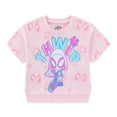 thumbnail image 2 of Marvel Spider-Gwen Ghost Spider Short Sleeve T-Shirt and Shorts Set (Girls), 2 Piece Set, Sizes 2T-7, 2 of 7
