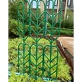 thumbnail image 5 of AMERTEER  Garden Trellis for Climbing Plants set 27 PCS Plastic Indoor Trellis for Potted Plants Green Stackable Leaf Shape Mini Climbing Plant Stakes DIY Flower Pot Support for Pea Vegetable Clematis, 5 of 9