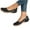 Black, variant on Summer Saving! Itsun Closed Toe Sandals Women,Woman Summer Fashion Slip On Sandals Casual Closed Toe Flat Solid Color Loophole Shoes,Gold US Size 11