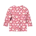 thumbnail image 5 of Long Sleeve Round Neck Pullover Shirt for Kids, Soft Cotton Blend, Breathable Fabric, Solid Color Design, Regular Fit, Hand Wash Only, 5 of 5