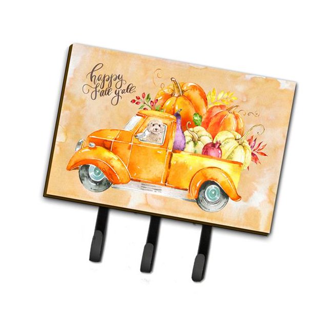 Carolines Treasures CK2660TH68 Fall Harvest Champagne Cockapoo Leash or Key Holder