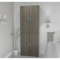 thumbnail image 1 of Bestar Cielo 4 Door Set for 29.5" Storage Unit in Bark Gray, 1 of 2