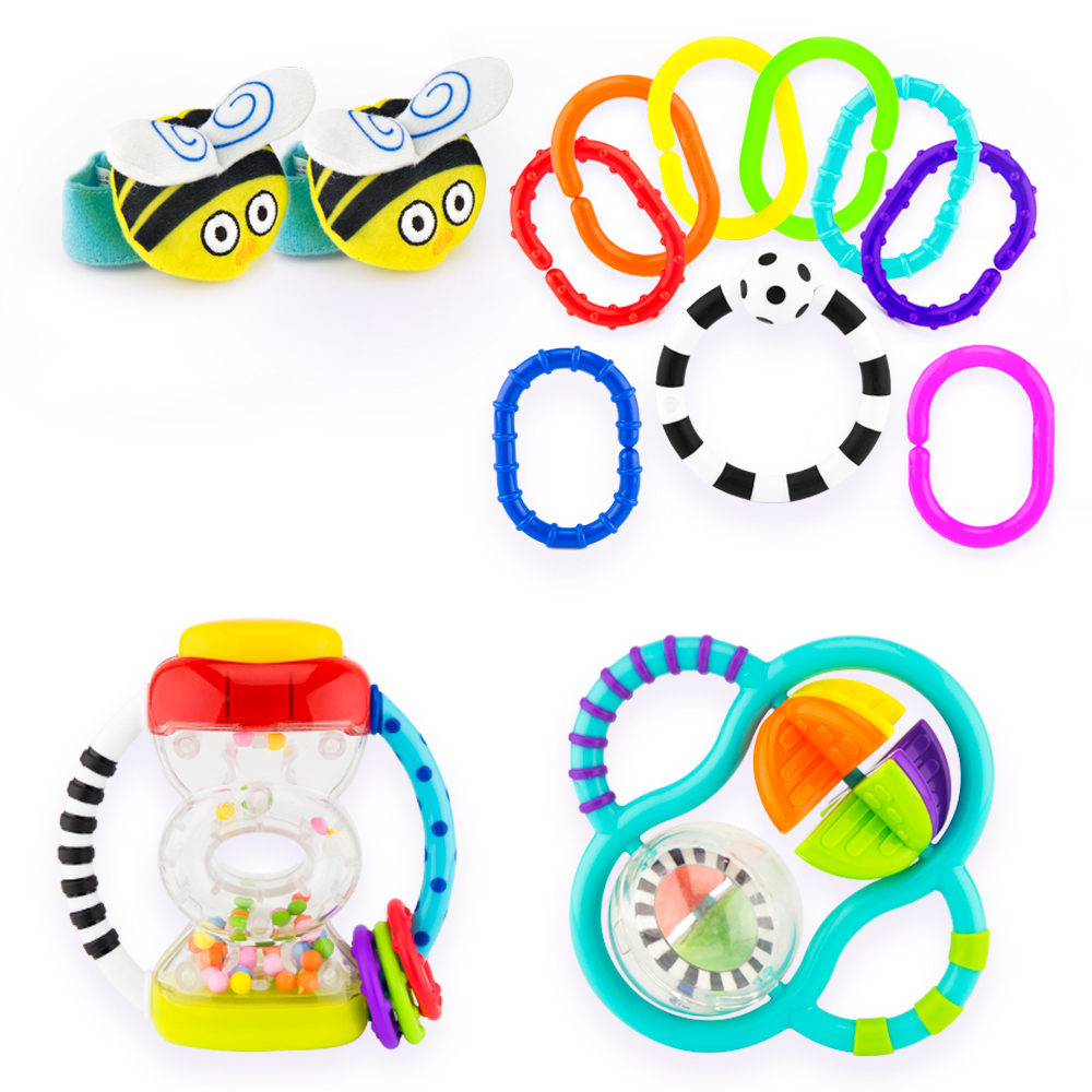 Baby's First Rattles Gift Set