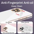 thumbnail image 4 of Luxury Square Silicone Plating Phone Case For IPhone 14 11 12 13 15 Pro Max Mini Plus XR X XS Max Solid Color Soft Cover Coque, 4 of 4