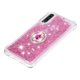 thumbnail image 4 of Funda para Samsung Galaxy A30/A50/A50S con Brillo Líquido Flotante, Purpurina, Parachoques y Anillo Giratorio Soporte, 4 of 5