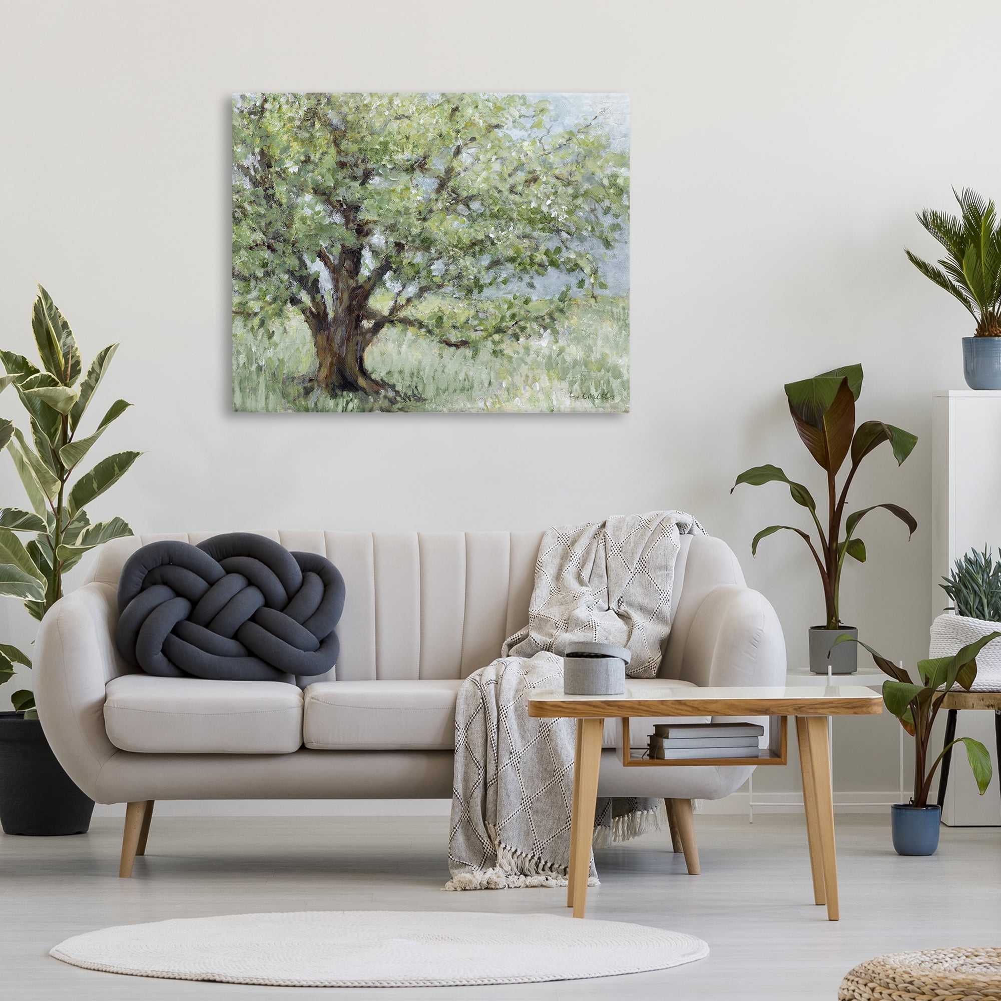 Stupell Industries Summer Oak Splendor Landscape Canvas Wall Art, design by Lanie Loreth