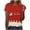 AD Multicolor, variant on Short Sleeve Blouse for Women Loose Christmas Xmas Shirts Crew Neck Christmas Tree Graphic Tees XXL, Gifts for Women