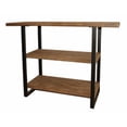 thumbnail image 1 of CheungsRattan FP-4326 Table en Bois avec Base en Métal, 1 of 3