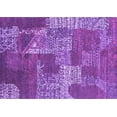 thumbnail image 1 of Ahgly Company Indoor Rectangle Patchwork Purple Transitional Area Rugs, 3' x 5', 1 of 4