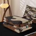 thumbnail image 5 of Homewish Wild Mallard Duck Zipper Twin Comforter Sets with Fitted Sheet and 2 Pillowcases,Rustic Green Brown Camo Zipper Bedding Set,Black Reversible,4 Pieces, 5 of 7