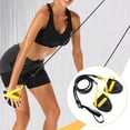thumbnail image 4 of Bandas de ejercicio para entrenamiento de fuerza de brazos y músculos de natación Negro 60 libras, 4 of 8
