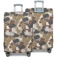 thumbnail image 2 of Stretch Luggage Cover XL(29-32in)– Elastic Travel Suitcase Protector with Handle Openings & Bottom Closure, Washable Polyester Spandex Suitcases Cover, Camouflage Print, 2 of 5
