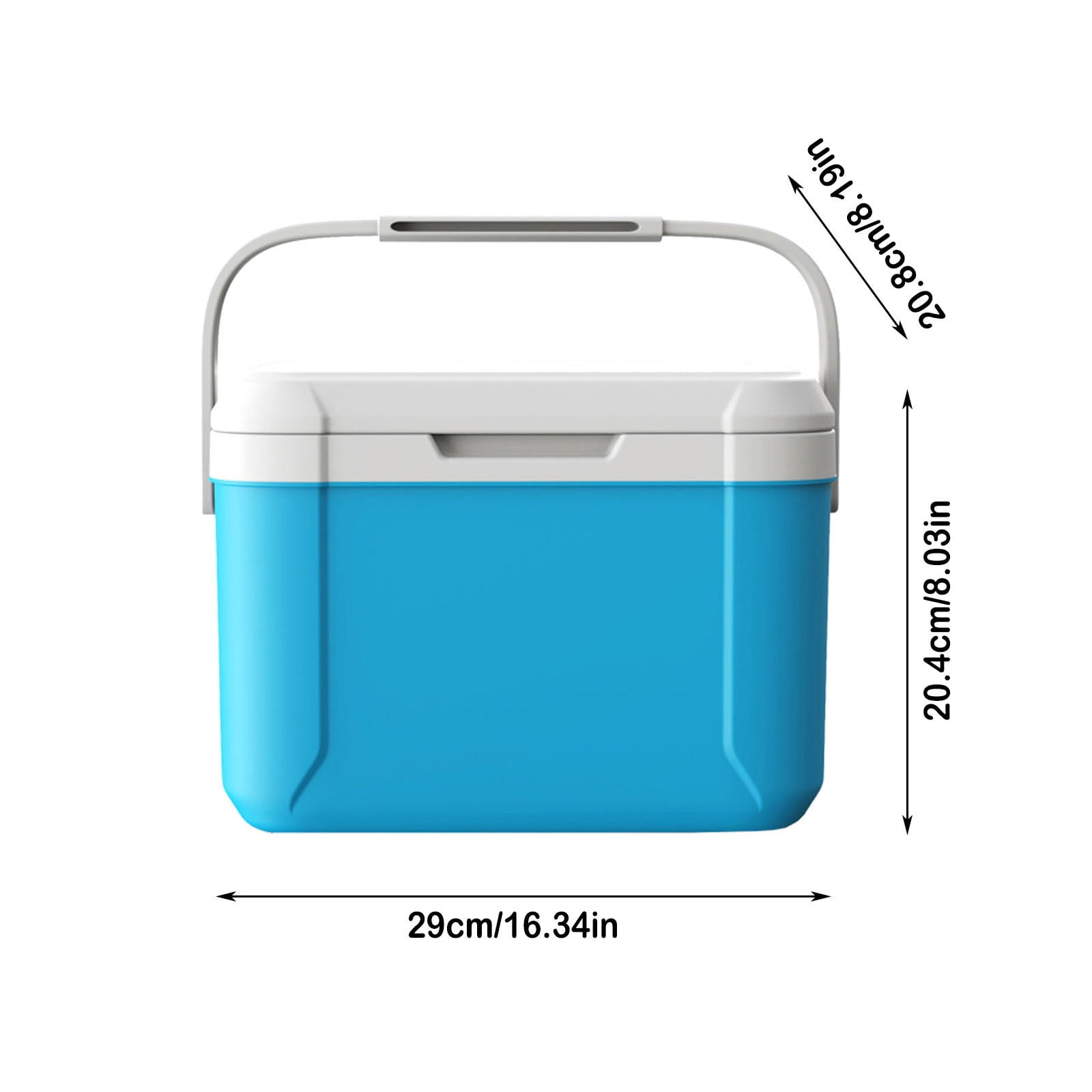 Camping Cooler Cooler With Handle Portable Refrigerator Keep Cool For 72 96 Hours Small Ice Chest Hard Food Storage For Beach Camping Sports Camping Hiking