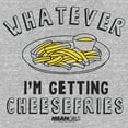 thumbnail image 2 of Men's Mean Girls Whatever I’m Getting Cheese Fries Graphic Tee Athletic Heather Large, 2 of 5